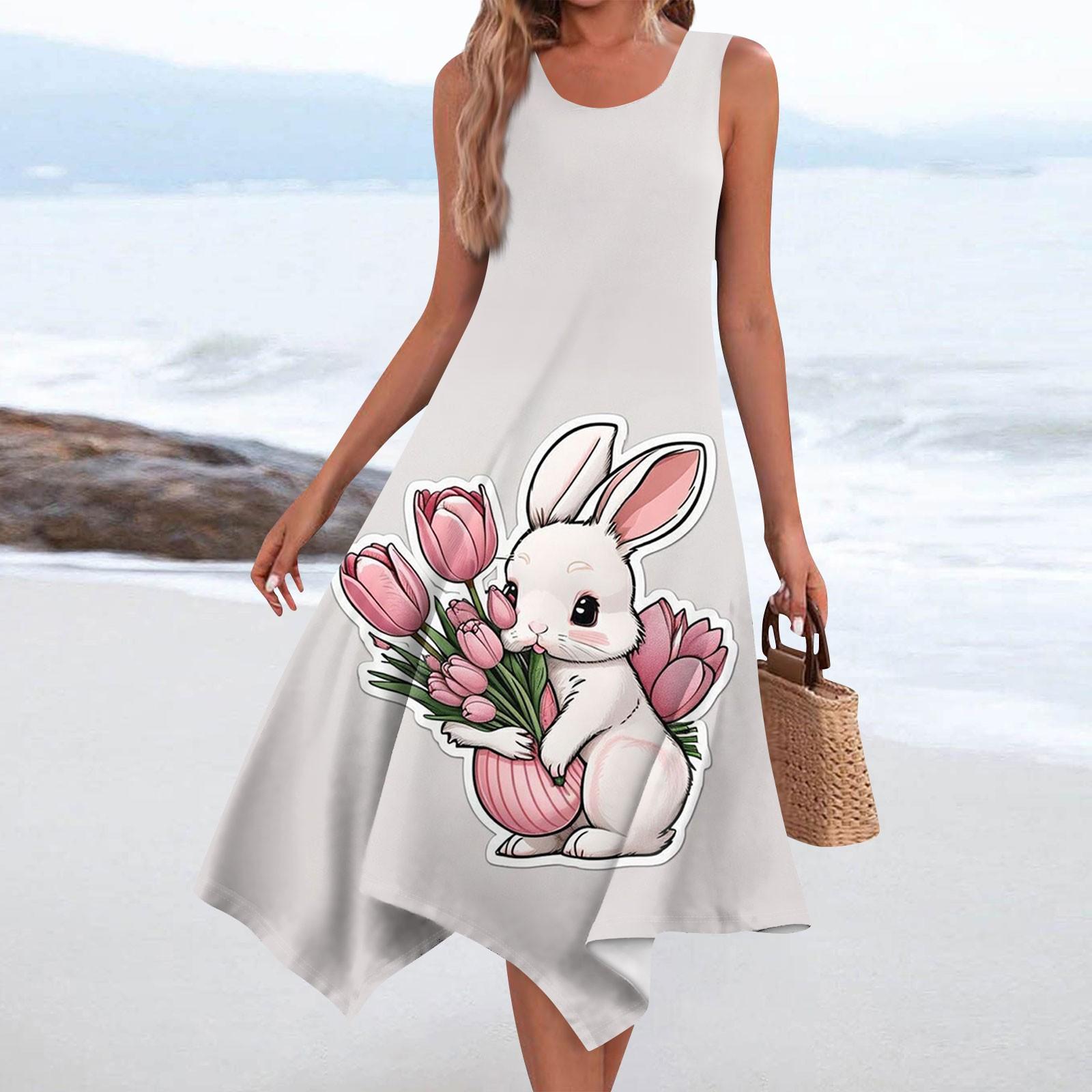 Женское повседневное модное платье миди без рукавов с круглым вырезом и нерегулярным подолом XXL
Женское повседневное модное платье миди без рукавов с круглым вырезом и нерегулярным подолом XXL