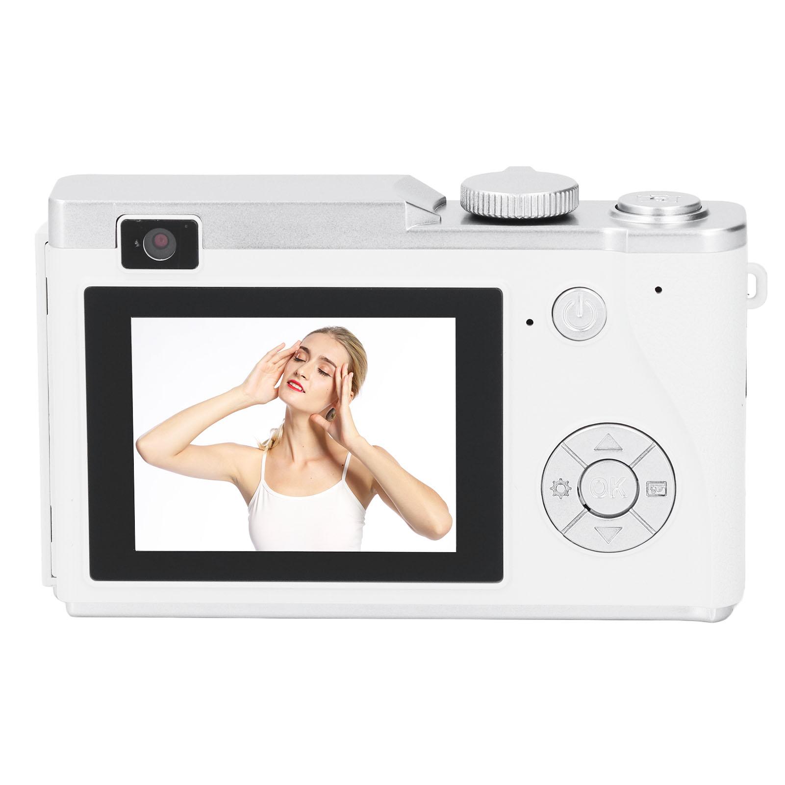 4K Digital Camera 16x Zoom Portable 2.4 Inch Selfie Camera High Resolution 64MP Video Camcorder for 32G
4K Digital Camera 16x Zoom Portable 2.4 Inch Selfie Camera High Resolution 64MP Video Camcorder for 32G