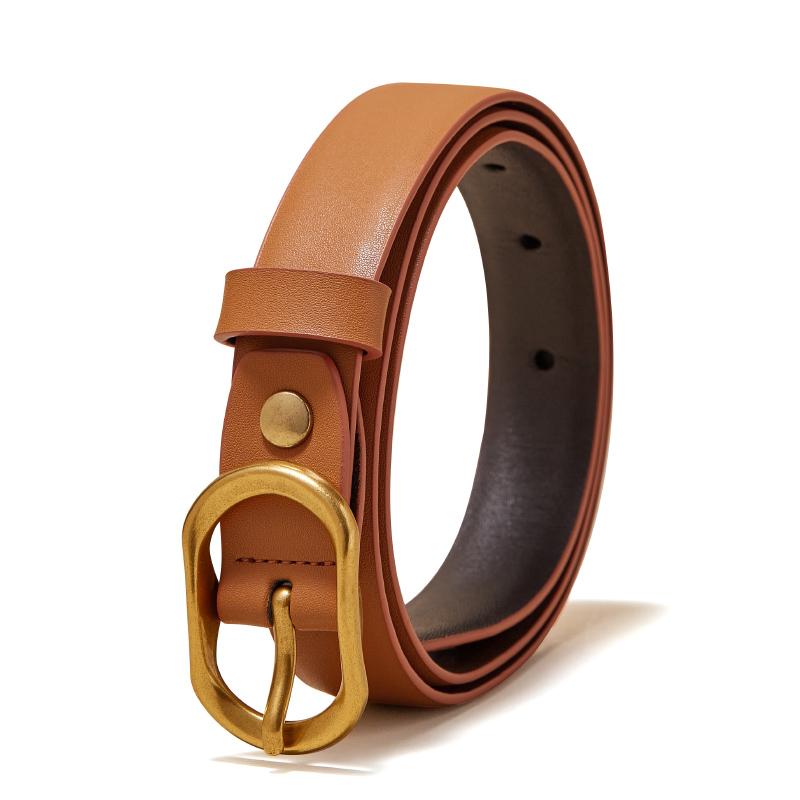 FOXER Women Buckle Thin Belt For Jeans Dress High Quality PU Leather Lady Luxury Design Brand Korean Adjustable Denim Retro Belt 100cm
FOXER Women Buckle Thin Belt For Jeans Dress High Quality PU Leather Lady Luxury Design Brand Korean Adjustable Denim Retro Belt 100cm