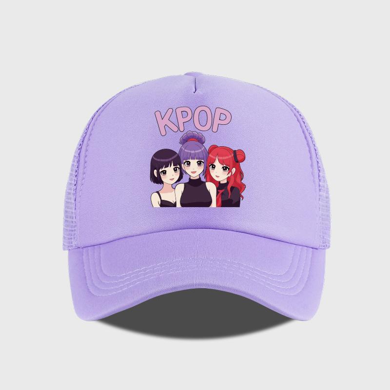 KPOP Anime Girl Mesh Trucker Hat Adjustable Unisex Gift For K-Pop Stans & Anime Lovers фіолетовий
KPOP Anime Girl Mesh Trucker Hat Adjustable Unisex Gift For K-Pop Stans & Anime Lovers фіолетовий