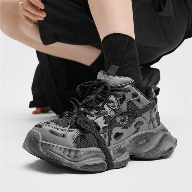 Platform sneakers men s summer 2025 new mesh men s heightening wear-resistant dad casual trendy shoes men s shoes 36
Platform sneakers men s summer 2025 new mesh men s heightening wear-resistant dad casual trendy shoes men s shoes 36