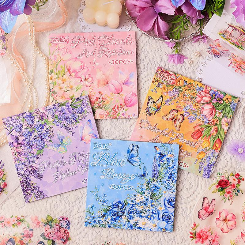 30Sheets/pack Butterfly Flower Theme Sticker Book Creative Handbook Material DIY Picture Book Calendar Scrapbook Photo Frame Stickers
30Sheets/pack Butterfly Flower Theme Sticker Book Creative Handbook Material DIY Picture Book Calendar Scrapbook Photo Frame Stickers