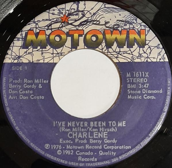 7inch Record CHARLENE - I ve Never Been To Me M1611X Motown 1982 Canada Rock Used
7inch Record CHARLENE - I ve Never Been To Me M1611X Motown 1982 Canada Rock Used