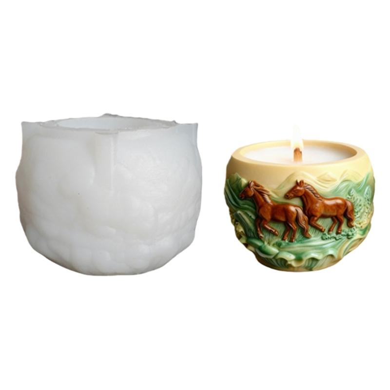 Silicone Horse Shape Candle Cup Mould for Crafting Featuring Easy Releases Detailed Carving and Heat Resistance 1
Silicone Horse Shape Candle Cup Mould for Crafting Featuring Easy Releases Detailed Carving and Heat Resistance 1