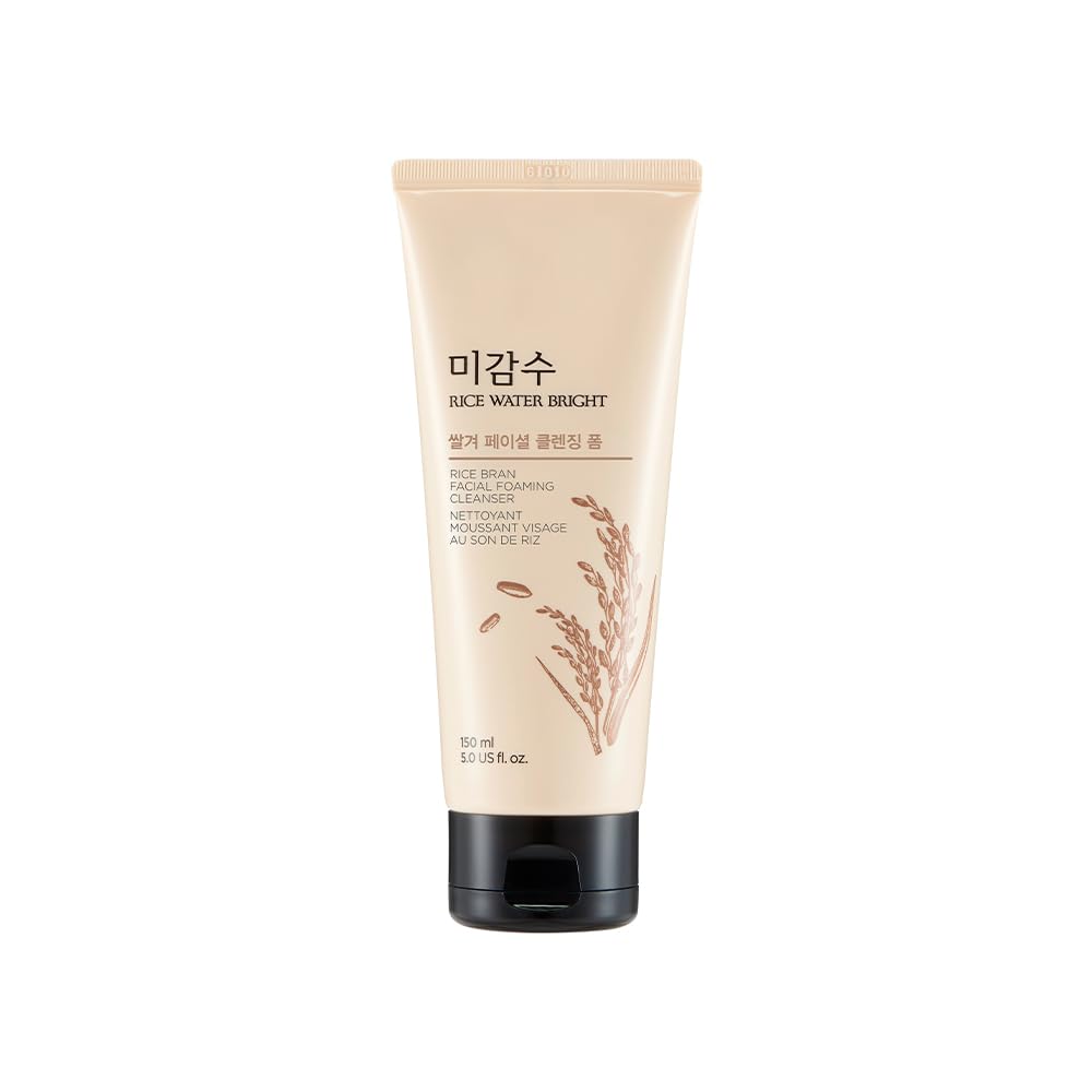 Water Bright Rice Bran Cleansing Foam 150ml Cleanses foams facial makeup Korean cosmetics THEFACESHOPRice - dirt, up, cleanser, remover, бежевый
Water Bright Rice Bran Cleansing Foam 150ml Cleanses foams facial makeup Korean cosmetics THEFACESHOPRice - dirt, up, cleanser, remover, бежевый