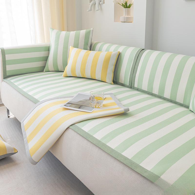 Summer Ice Silk Sofa Cushion Non-Slip Rattan Mat Simple Modern Fresh Sofa Cover Slipcover for Home Decor 60*60
Summer Ice Silk Sofa Cushion Non-Slip Rattan Mat Simple Modern Fresh Sofa Cover Slipcover for Home Decor 60*60