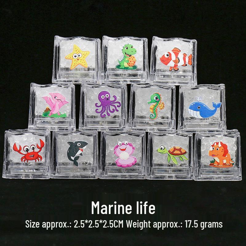 Colorful Luminous Shower Lights: Ocean Pattern Ice Cubes Activate with Water
Colorful Luminous Shower Lights: Ocean Pattern Ice Cubes Activate with Water