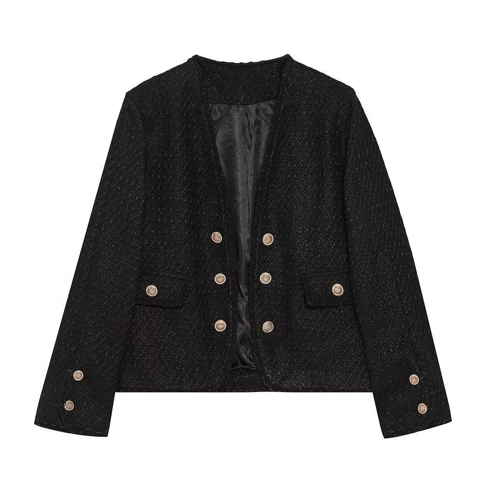 TAOP&ZA Women s Double-Breasted Textured Coat Midi Skirt - Spring/Summer Fashion Extra Small
TAOP&ZA Women s Double-Breasted Textured Coat Midi Skirt - Spring/Summer Fashion Extra Small