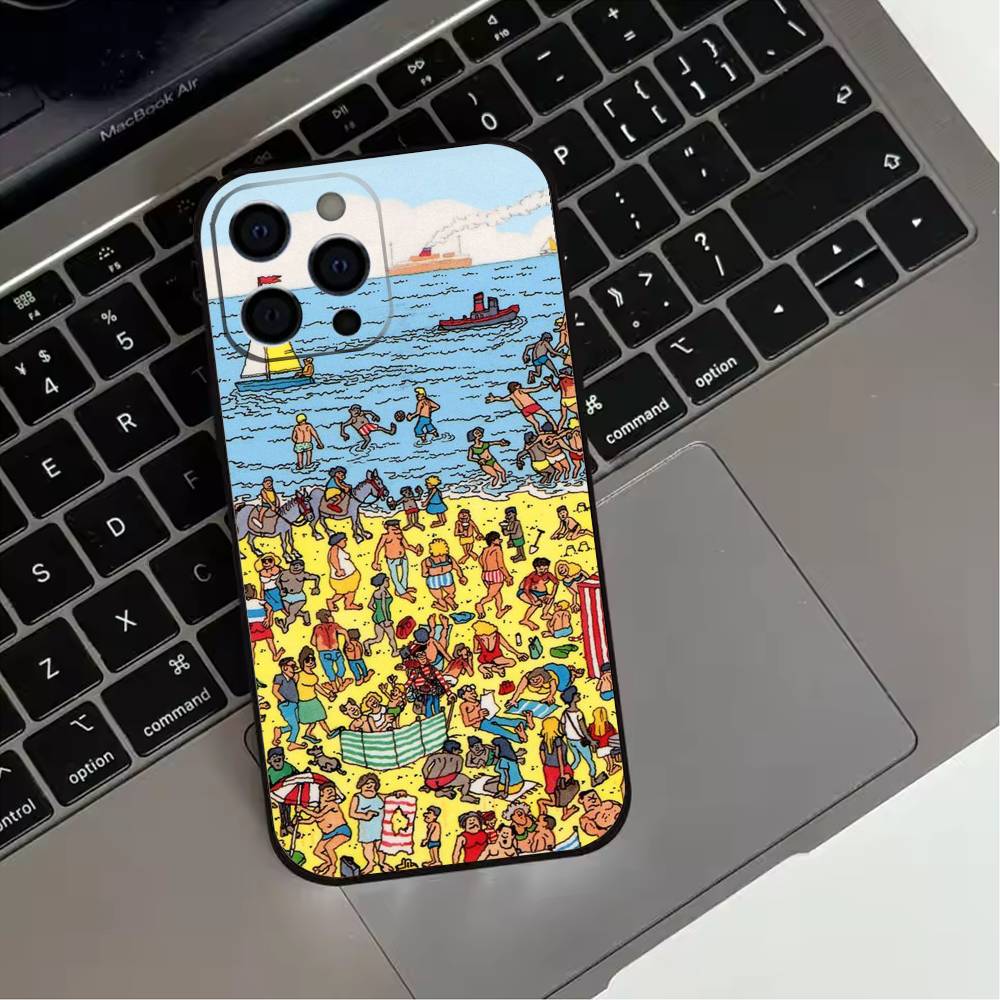 Game Wheres W-WallyS Waldo Phone Case For iPhone 17,16,15,14,13,12,11 Plus,Pro Max,XS,Soft Silicone Black Cover iPhone14ProMax
Game Wheres W-WallyS Waldo Phone Case For iPhone 17,16,15,14,13,12,11 Plus,Pro Max,XS,Soft Silicone Black Cover iPhone14ProMax