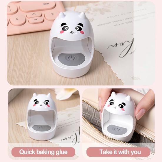 Yousheng Portable Mini Nail Lamp Cure Polish Glue with UV Machine Small Wearable Manicure Light Home Beauty Accessories C
Yousheng Portable Mini Nail Lamp Cure Polish Glue with UV Machine Small Wearable Manicure Light Home Beauty Accessories C