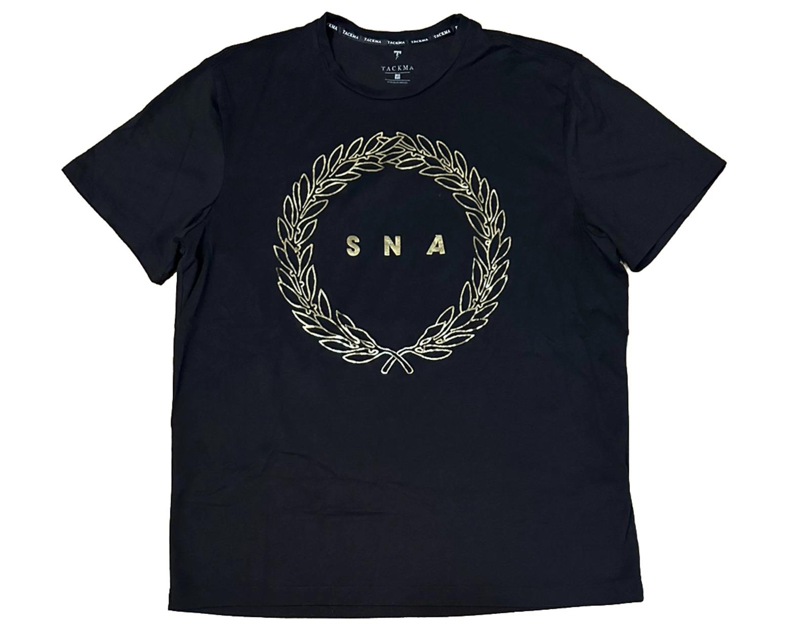 Tackma SNA Black Short Sleeve T Shirt Size XL M
Tackma SNA Black Short Sleeve T Shirt Size XL M