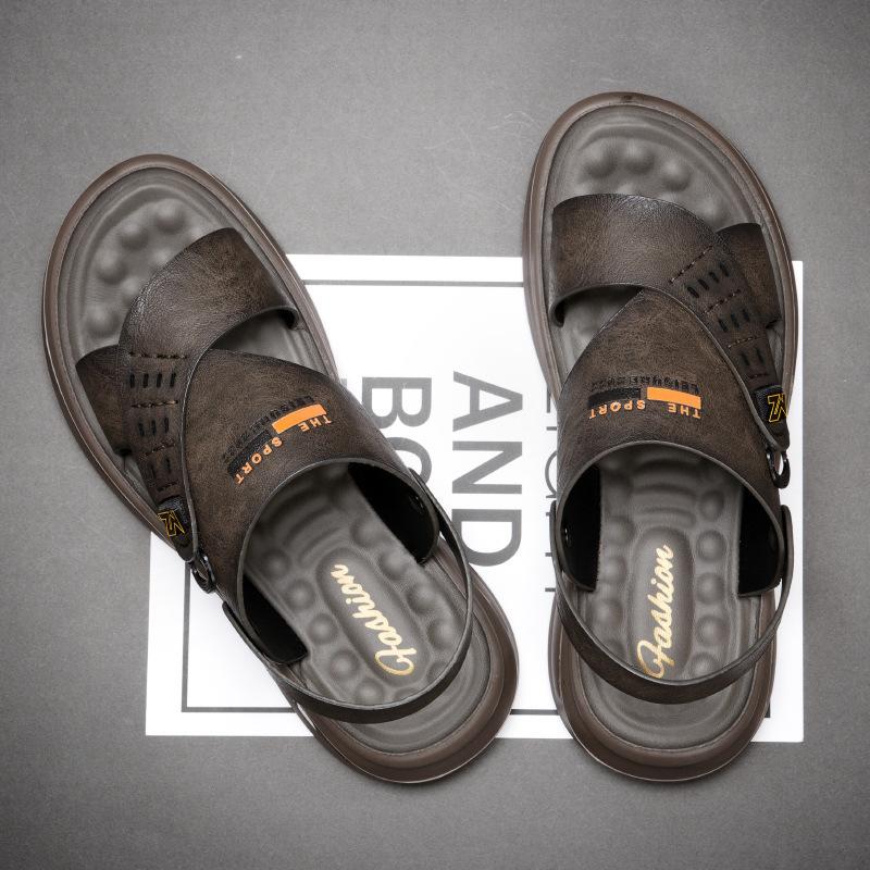 Manufacturer men s sandals 2025 summer new outdoor beach Internet celebrities with the same non-slip Korean version of soft-soled slippers 38
Manufacturer men s sandals 2025 summer new outdoor beach Internet celebrities with the same non-slip Korean version of soft-soled slippers 38