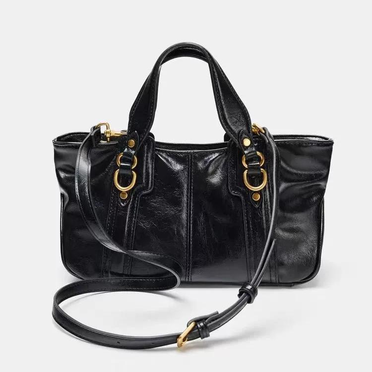 2026 Autumn New Retro Fashi Glossy PU Square Shoulder Bags Solid Hasp High Quality Sense of Luxury Crossbody Bags for Women чорний
2026 Autumn New Retro Fashi Glossy PU Square Shoulder Bags Solid Hasp High Quality Sense of Luxury Crossbody Bags for Women чорний