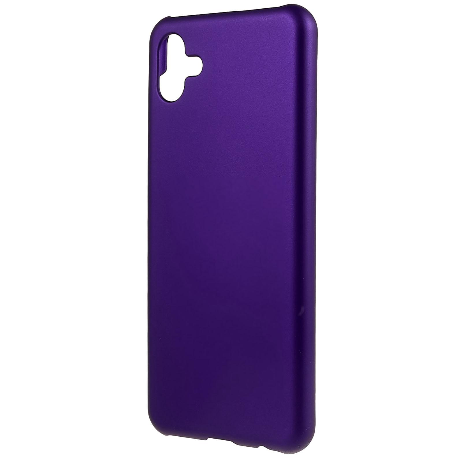For Samsung Galaxy A04 4G (164.4 x 76.3 x 9.1 mm) Rubberized Glossy Hard PC Phone Case Anti-drop Protective Back Cover Purple
For Samsung Galaxy A04 4G (164.4 x 76.3 x 9.1 mm) Rubberized Glossy Hard PC Phone Case Anti-drop Protective Back Cover Purple