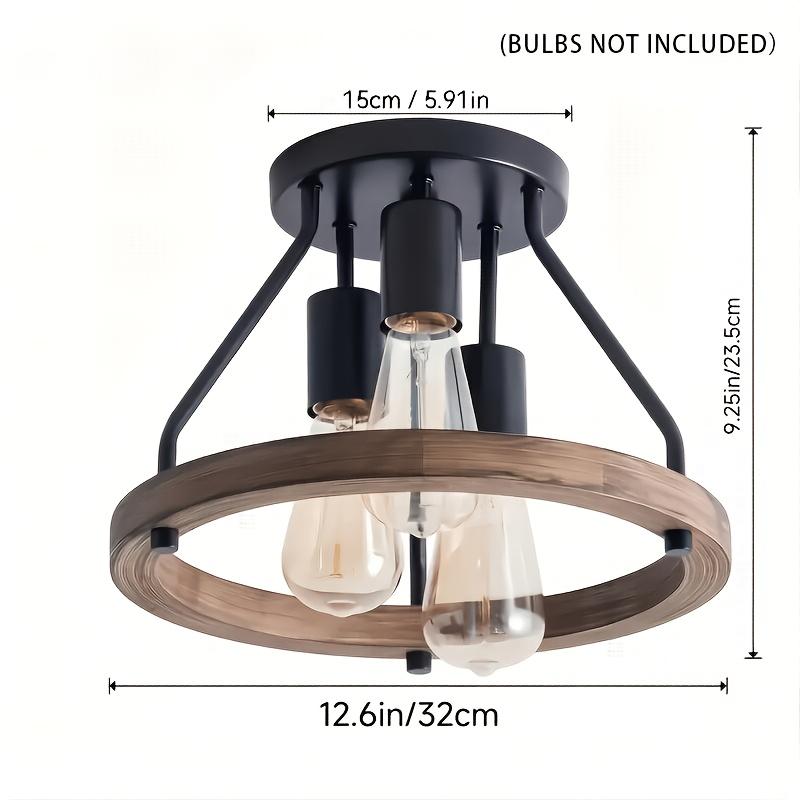 Rustic Farmhouse 3-Light Chandelier Semi-Flush Mount Ceiling Light, E26 Base Metal Pendant Lamp for Hallway Bedroom Kitchen Home белый
Rustic Farmhouse 3-Light Chandelier Semi-Flush Mount Ceiling Light, E26 Base Metal Pendant Lamp for Hallway Bedroom Kitchen Home белый