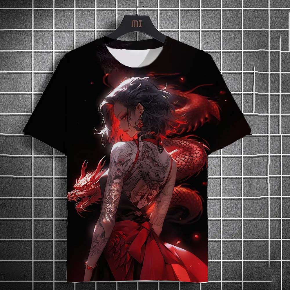 Чоловіча футболка з малюнком дівчини з татуюванням, мультяшна 3D-принтована футболка оверсайз для чоловіків, топ Bad Girl Harajuku, футболки з коротким рукавом L
Чоловіча футболка з малюнком дівчини з татуюванням, мультяшна 3D-принтована футболка оверсайз для чоловіків, топ Bad Girl Harajuku, футболки з коротким рукавом L