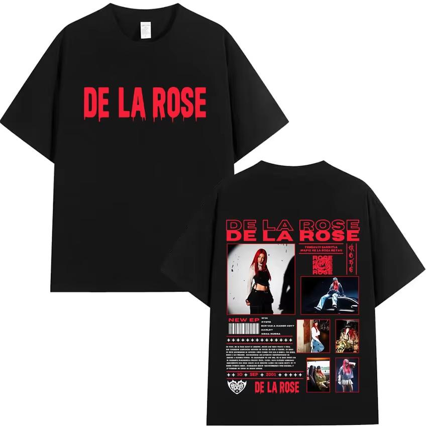 Singer De La Rose Tour Album Graphic Tshirt Fashion Unisexs Women Harajuku Short Sleeve Tshirts Vintage Oversized Cotton T Shirts 4XL
Singer De La Rose Tour Album Graphic Tshirt Fashion Unisexs Women Harajuku Short Sleeve Tshirts Vintage Oversized Cotton T Shirts 4XL
