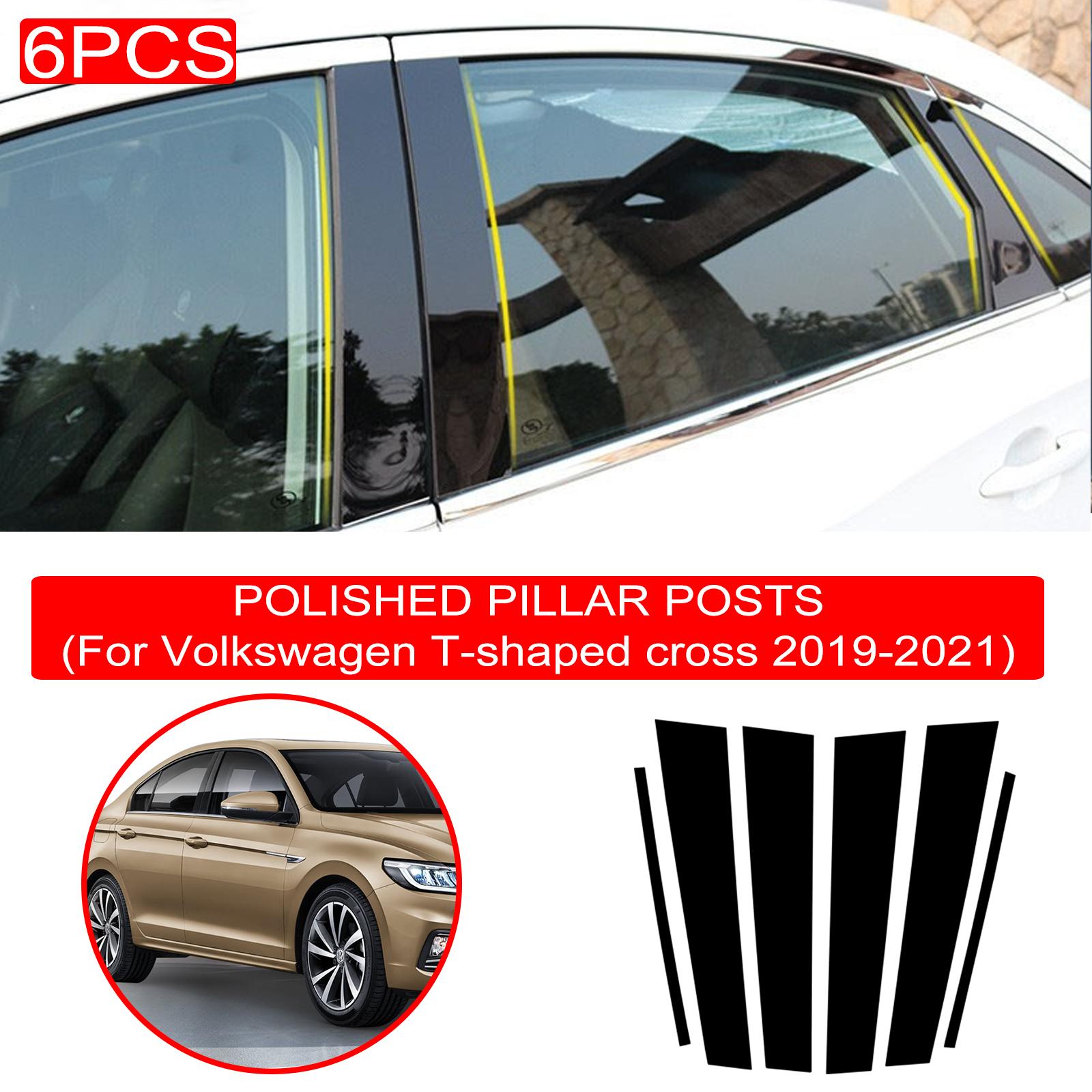 6 шт., полированные стойки, подходят для VW T-Cross T Cross, накладка на окно, аксессуары для колонны BC, блестящая наклейка
6 шт., полированные стойки, подходят для VW T-Cross T Cross, накладка на окно, аксессуары для колонны BC, блестящая наклейка