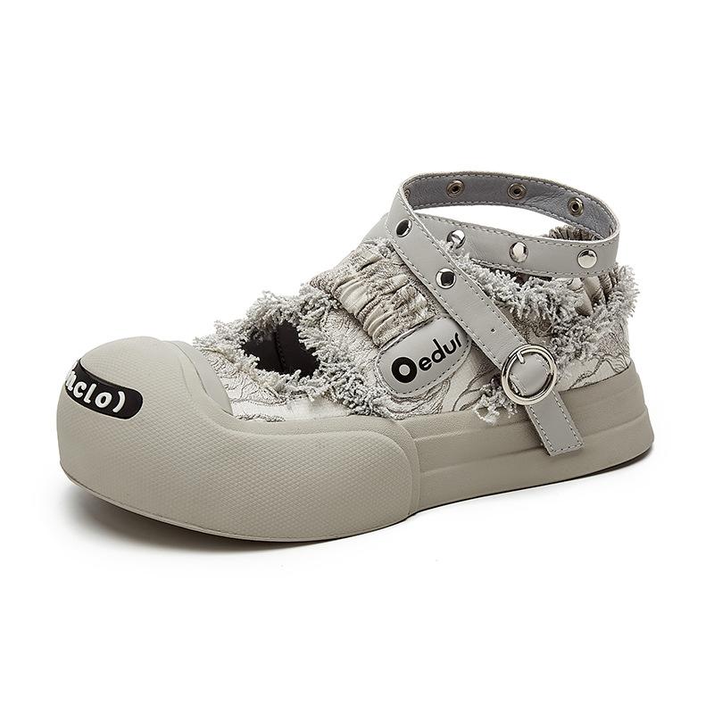 Sweet and cool simple soft sole 2025 spring, summer and autumn new ugly cute college style retro Mary Jane single shoes 35 сірий колір
Sweet and cool simple soft sole 2025 spring, summer and autumn new ugly cute college style retro Mary Jane single shoes 35 сірий колір