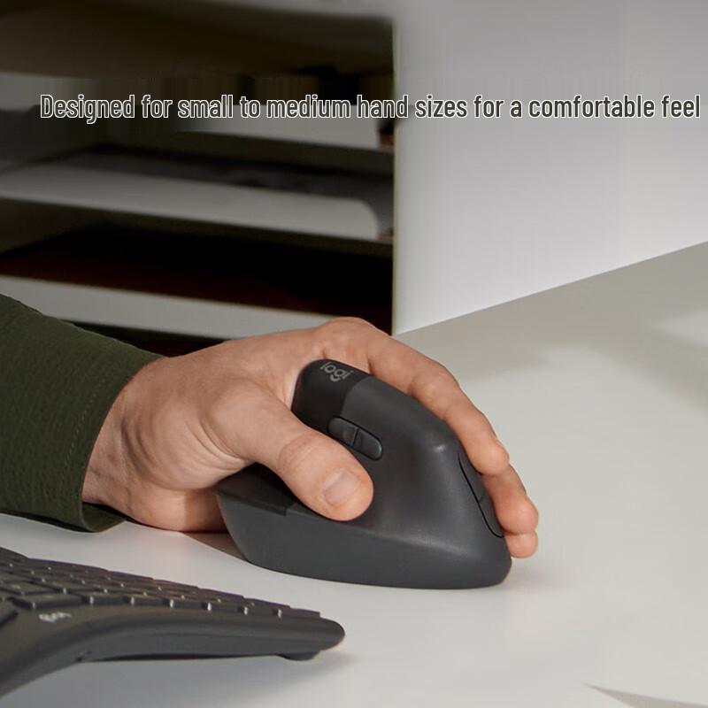 Logitech Lift Left-Hand Ergonomic Vertical Wireless Mouse
Logitech Lift Left-Hand Ergonomic Vertical Wireless Mouse