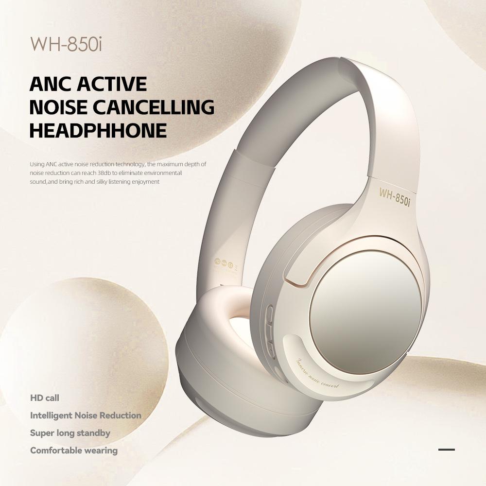 WH850i Pro Max Over-ear Wireless Bluetooth-compatible Headset ANC Stereo Music Gaming Headphone Black
WH850i Pro Max Over-ear Wireless Bluetooth-compatible Headset ANC Stereo Music Gaming Headphone Black