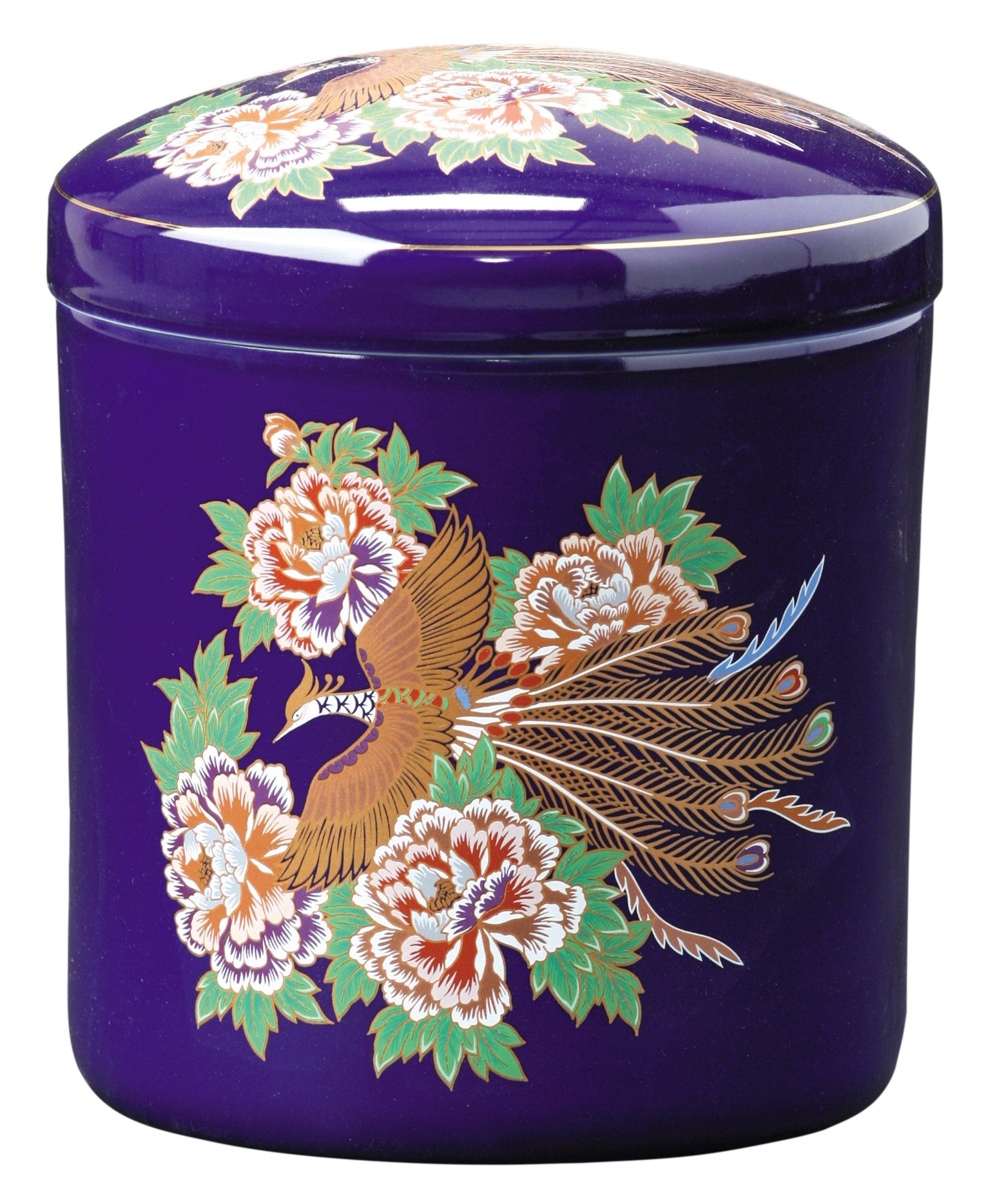 SK Urn, Blue Peony and Phoenix Design, 02000, 5 inches
SK Urn, Blue Peony and Phoenix Design, 02000, 5 inches