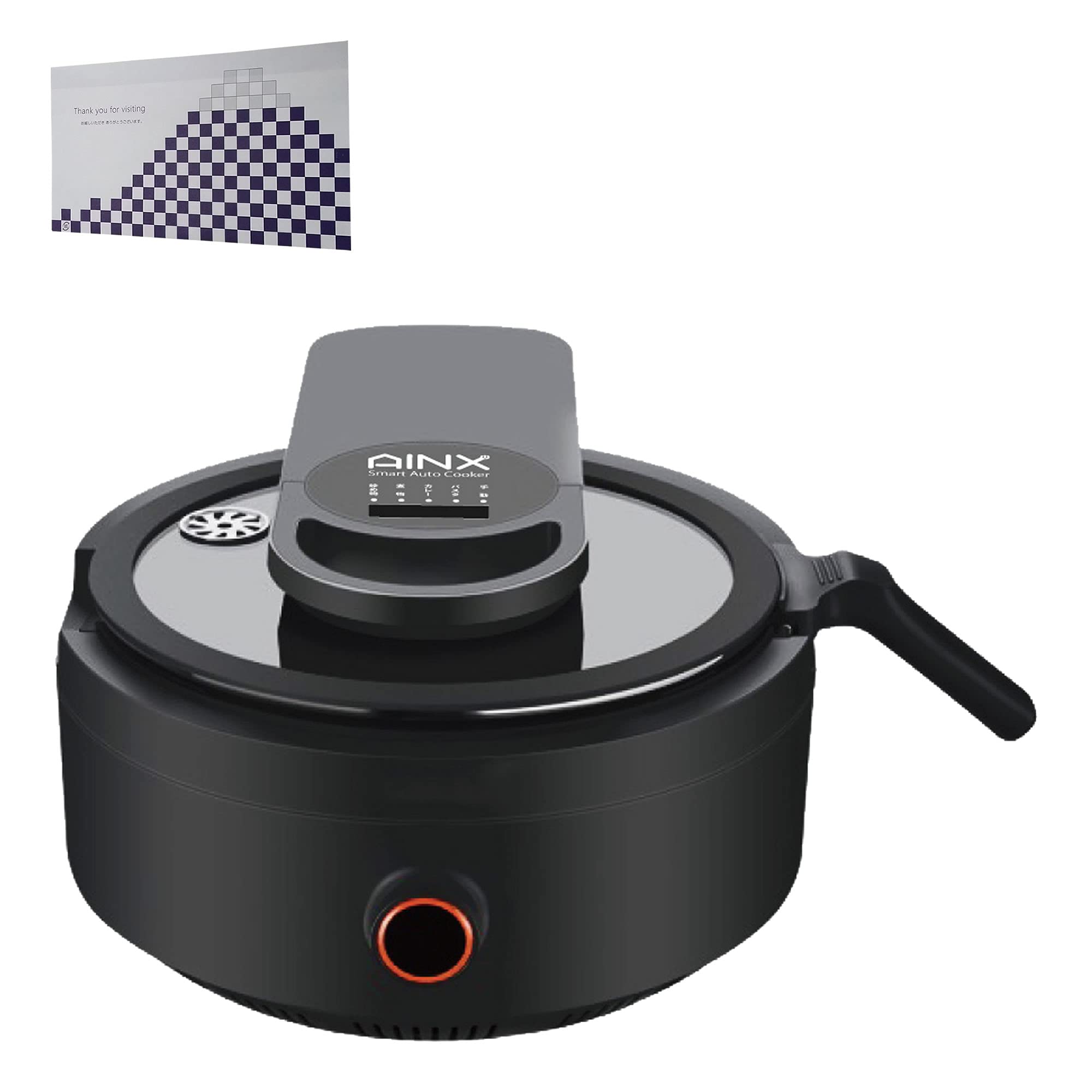 Smart Auto Cooker Smart Auto Cooker Automatic Electric Cooking Pot AINX Fully Automatic Cooker Easy Simple Fully Automatic Cooking Electric Cooking
Smart Auto Cooker Smart Auto Cooker Automatic Electric Cooking Pot AINX Fully Automatic Cooker Easy Simple Fully Automatic Cooking Electric Cooking