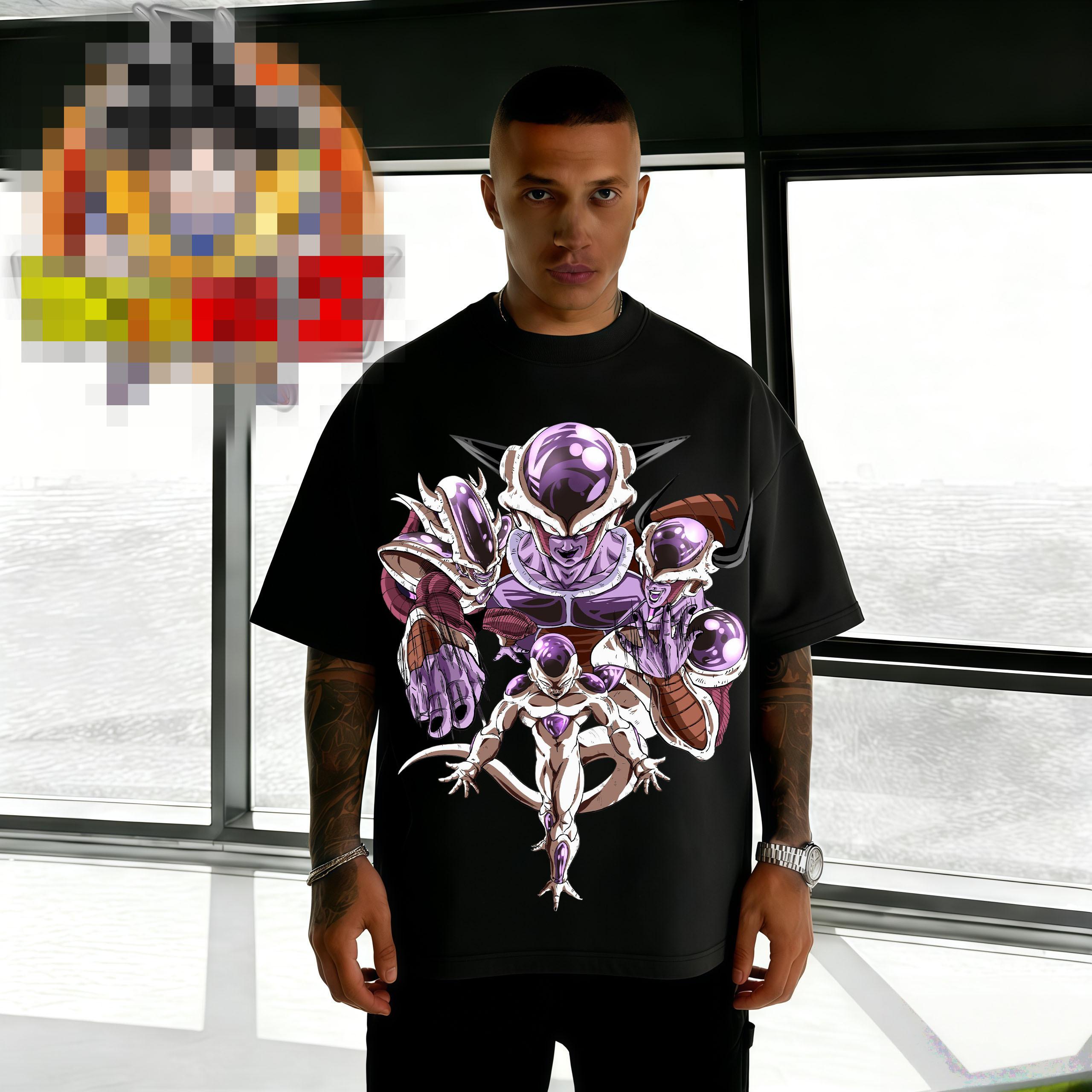 Summer 2D Printed Fashion Dragon Ball Frieza All Forms Oversized T-shirt High Quality 100% Cotton Retro Graphic Print Unisex Adults S
Summer 2D Printed Fashion Dragon Ball Frieza All Forms Oversized T-shirt High Quality 100% Cotton Retro Graphic Print Unisex Adults S