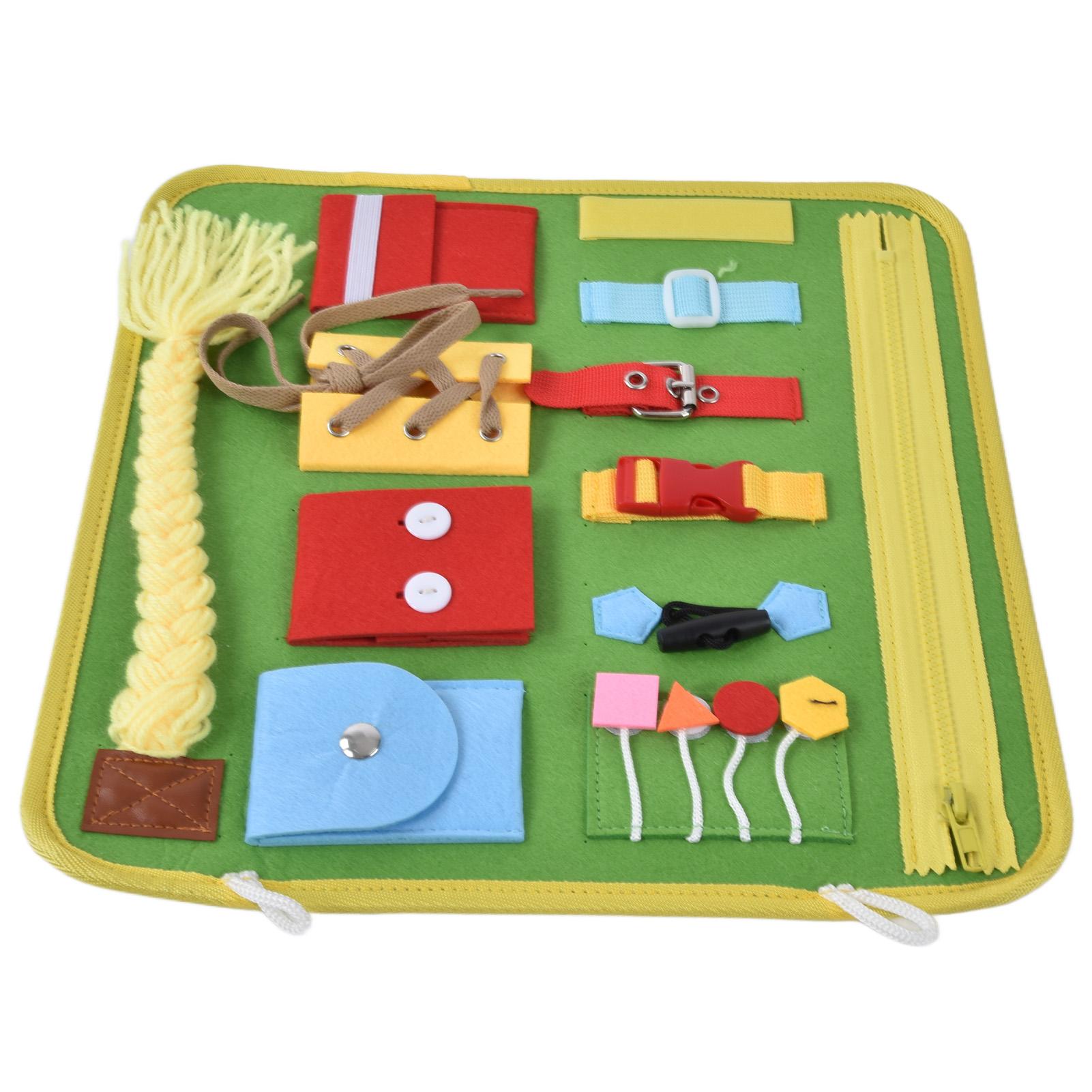 Educational Sensory Board Baby Activity Board Intelligence Development Toy for ToddlerB
Educational Sensory Board Baby Activity Board Intelligence Development Toy for ToddlerB