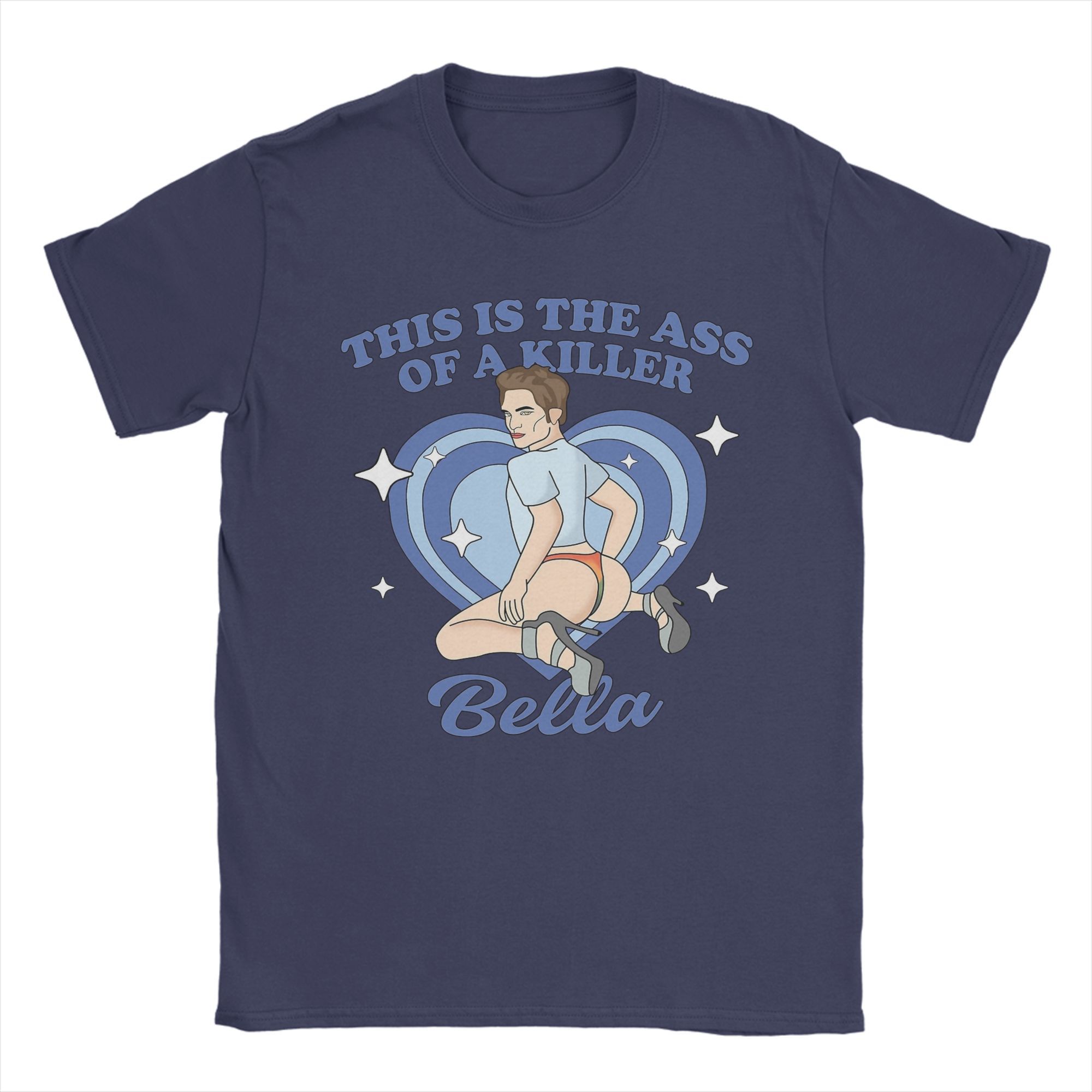 Vintage This Is The As Of A Killer Bella Edward Cullen Twilight T-Shirt for Men Pure Cotton T Shirt Short Sleeve Tees Big Size 4XL
Vintage This Is The As Of A Killer Bella Edward Cullen Twilight T-Shirt for Men Pure Cotton T Shirt Short Sleeve Tees Big Size 4XL