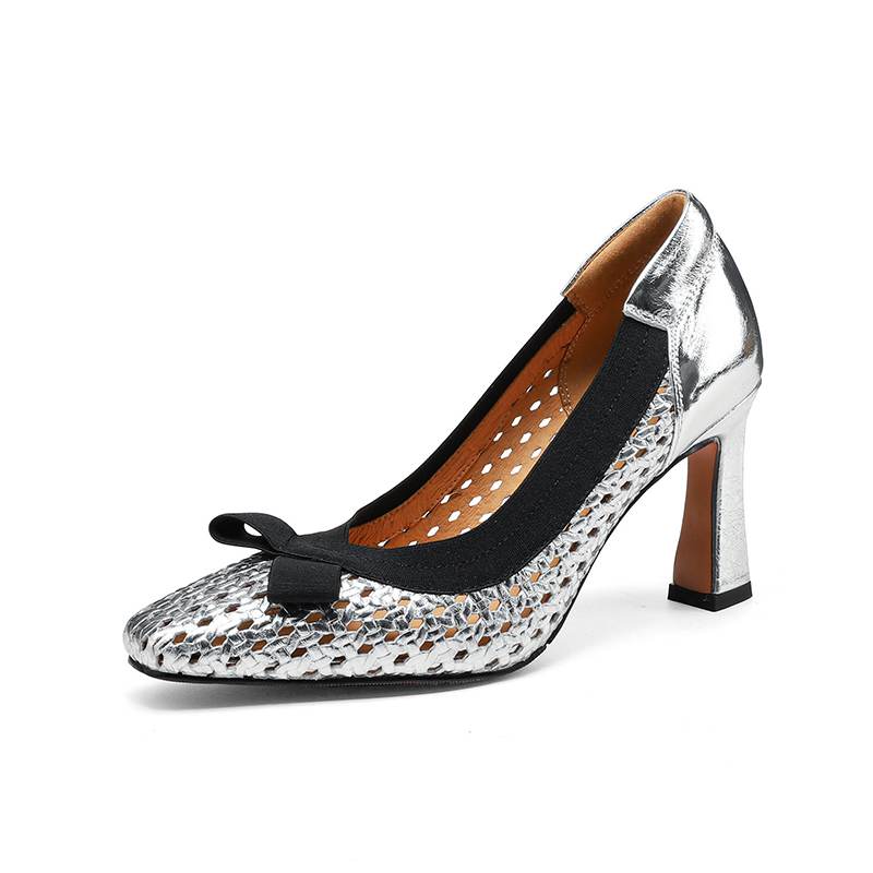 Krazing Pot Cow Skin Weaving Square Toe Size 41 High Heels Autumn Hollow Decoration Butterfly-knot Pumps 34 срібний
Krazing Pot Cow Skin Weaving Square Toe Size 41 High Heels Autumn Hollow Decoration Butterfly-knot Pumps 34 срібний