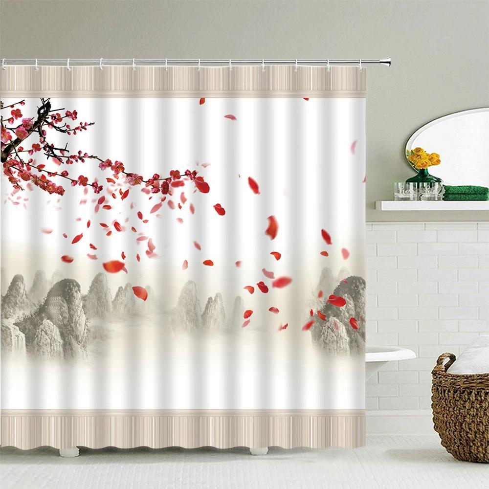 Versatile Floral & Nature Print Waterproof Shower Curtain - Stylish, Durable & Easy-Care Choice For Multi-Theme Bathroom Dcor W60H190(CM)-1 Pcs
Versatile Floral & Nature Print Waterproof Shower Curtain - Stylish, Durable & Easy-Care Choice For Multi-Theme Bathroom Dcor W60H190(CM)-1 Pcs