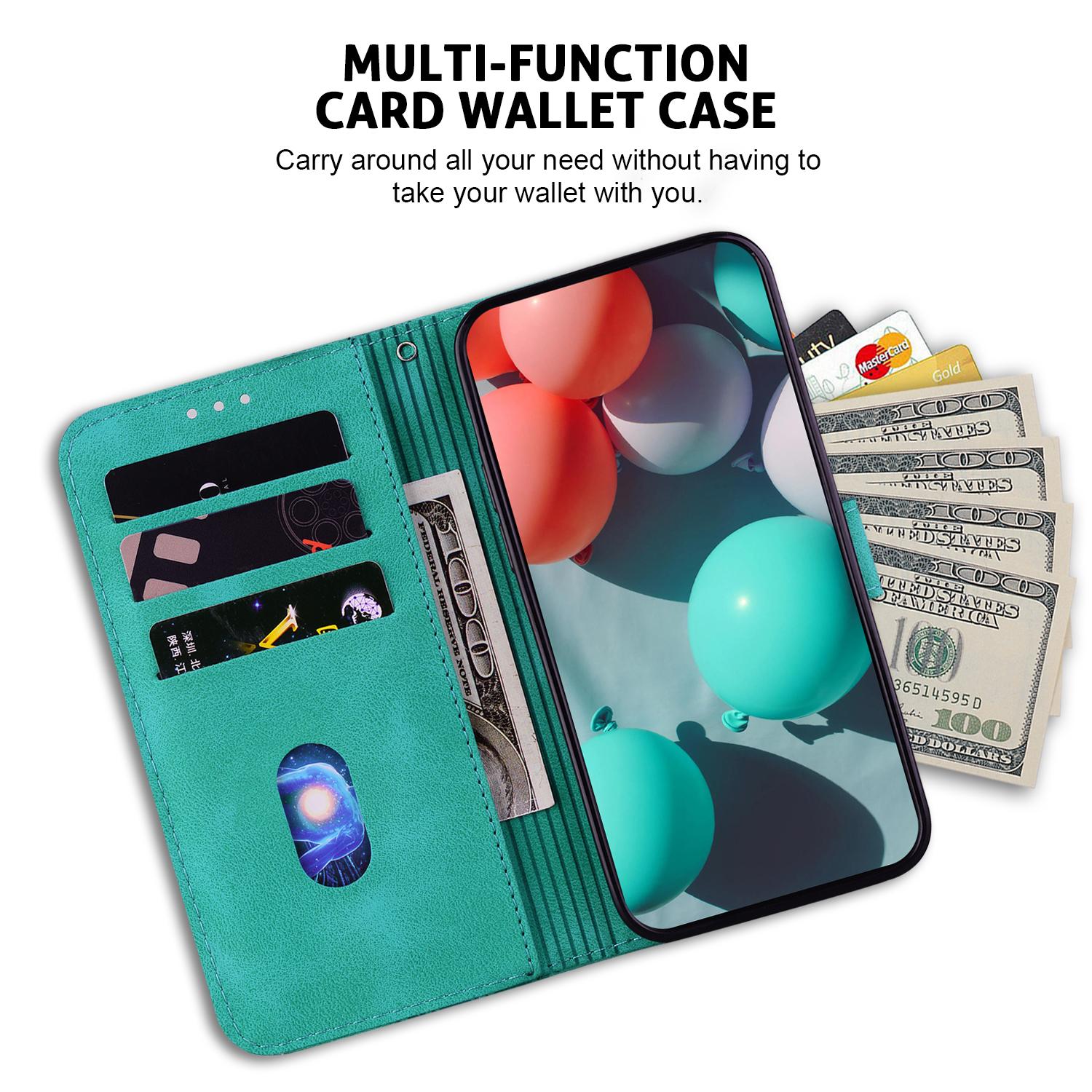 For Samsung Galaxy A25 5G (Global) (161.0 x 76.5 x 8.3mm) Phone Cover 7-Shape Imprinted PU Leather Wallet Stand Case Green
For Samsung Galaxy A25 5G (Global) (161.0 x 76.5 x 8.3mm) Phone Cover 7-Shape Imprinted PU Leather Wallet Stand Case Green
