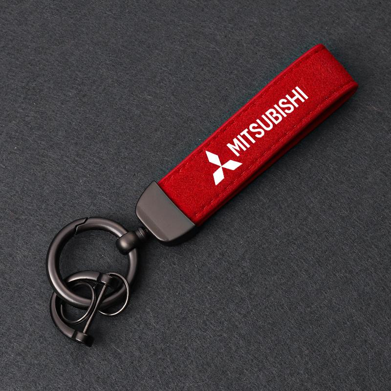 Suede Leather Car Styling Keychain 360 Degree Keyring Gift For Mitsubishi Ralliart Lancer EX Outlander ASX Competition Outlander
Suede Leather Car Styling Keychain 360 Degree Keyring Gift For Mitsubishi Ralliart Lancer EX Outlander ASX Competition Outlander