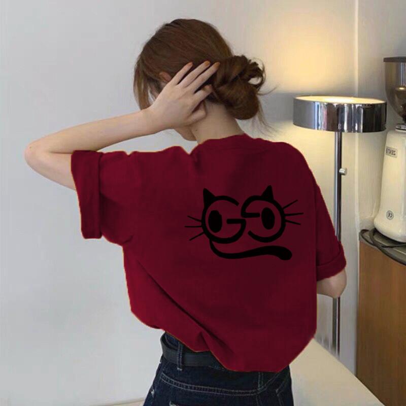 Cartoon printed cotton short-sleeved T-shirt women s 2025 summer new loose display versatile crew neck top tide S
Cartoon printed cotton short-sleeved T-shirt women s 2025 summer new loose display versatile crew neck top tide S