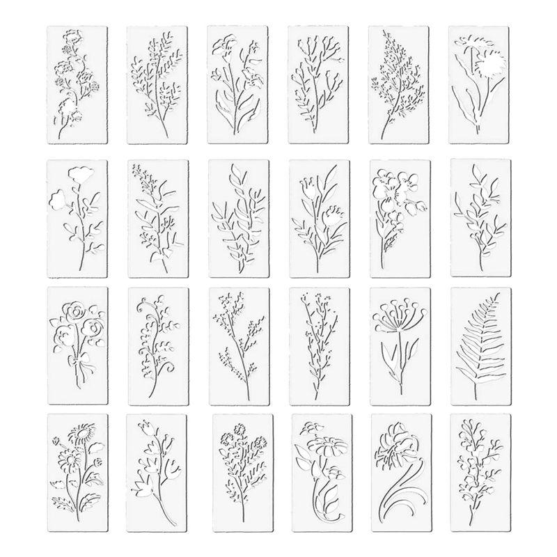ABUL-24Pcs Wildflower Painting Templates, Floral Leaves Crafts Leaf Templates, Art Wood Wall Door Canvas Home Decor
ABUL-24Pcs Wildflower Painting Templates, Floral Leaves Crafts Leaf Templates, Art Wood Wall Door Canvas Home Decor