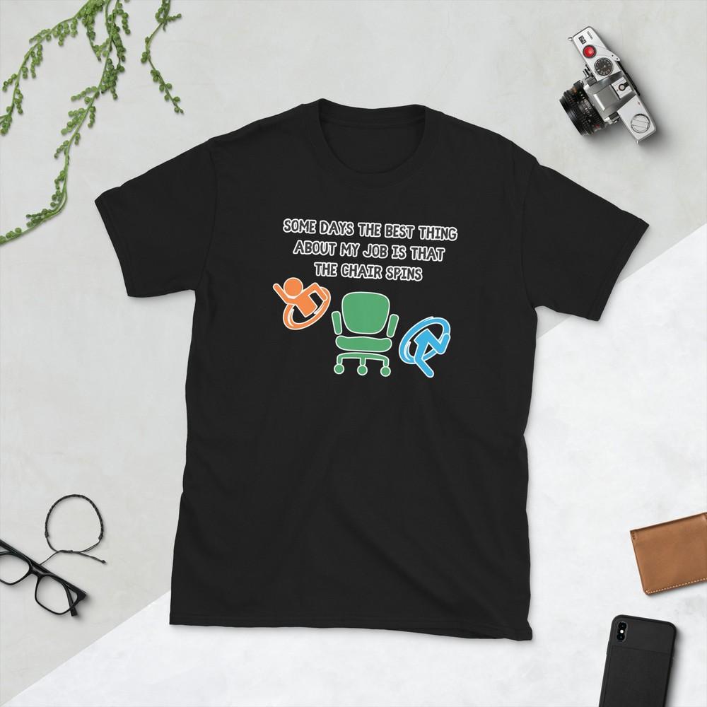 Spinning office hair swivel portal funny joke Short-Sleeve Unisex T-Shirt 2XL
Spinning office hair swivel portal funny joke Short-Sleeve Unisex T-Shirt 2XL
