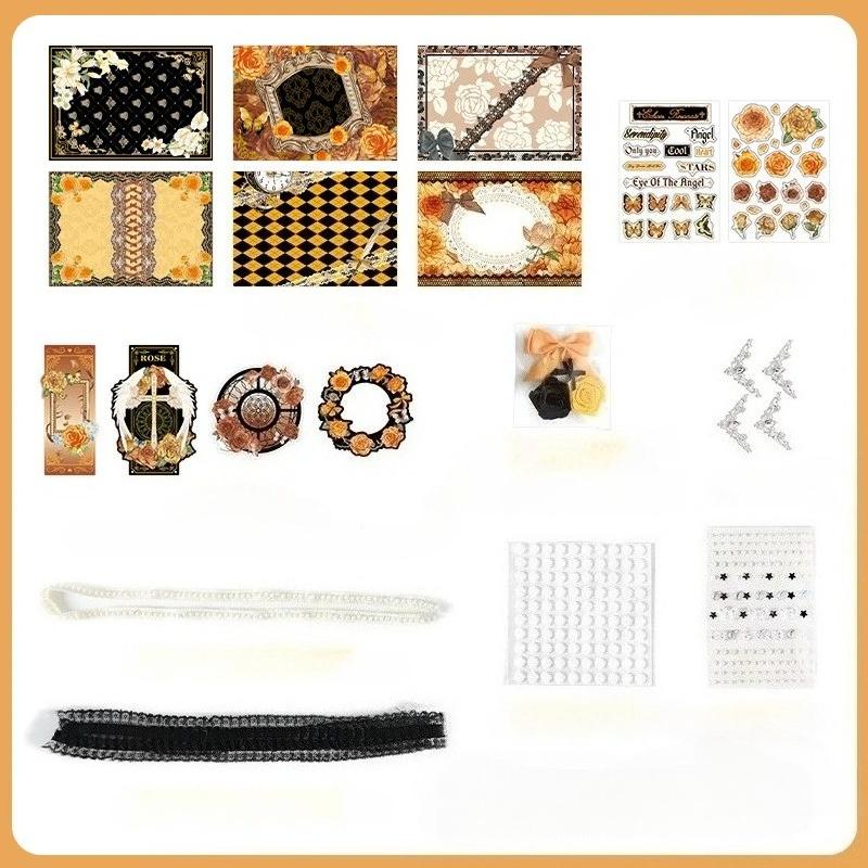 Kawaii Painting Stickers Pack Tie Bag Material Package Comic Exhibition Accessories DIY Decorations Background
Kawaii Painting Stickers Pack Tie Bag Material Package Comic Exhibition Accessories DIY Decorations Background