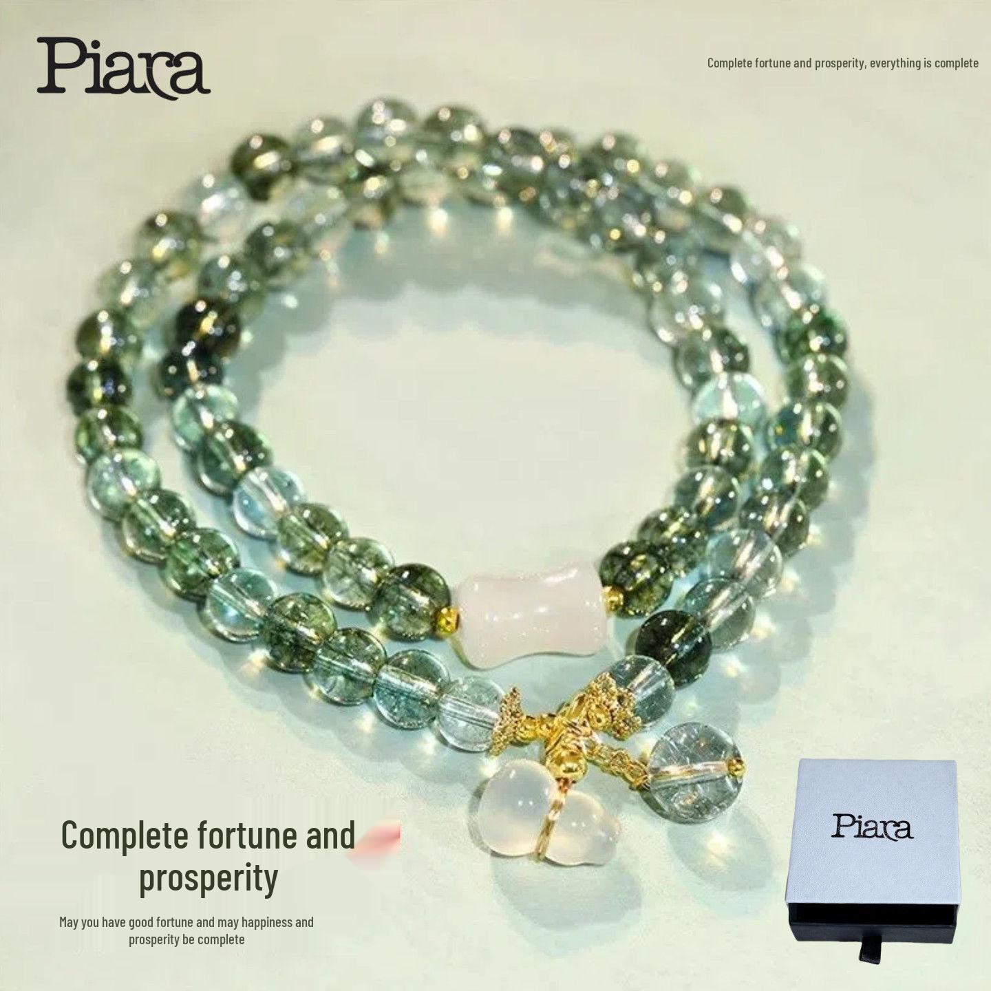 Double Layer Green Phantom Gourd Crystal Women s Bracelet - 2025 Luxurious Hand String Stacked Green Phantom Gourd Bracelet
Double Layer Green Phantom Gourd Crystal Women s Bracelet - 2025 Luxurious Hand String Stacked Green Phantom Gourd Bracelet