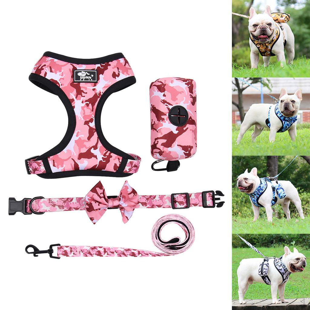 Dog Harness Set Harnesses for Walking Small Medium S рожевий
Dog Harness Set Harnesses for Walking Small Medium S рожевий
