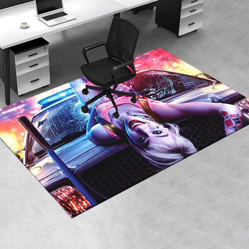 Harley Quinn Suicide Squad Poster Print Office Mat Home Decor Office Desk Chair Rugs Chair Carpet for office Chair Mat Gift For Halloween & 60cm by 90cm
Harley Quinn Suicide Squad Poster Print Office Mat Home Decor Office Desk Chair Rugs Chair Carpet for office Chair Mat Gift For Halloween & 60cm by 90cm