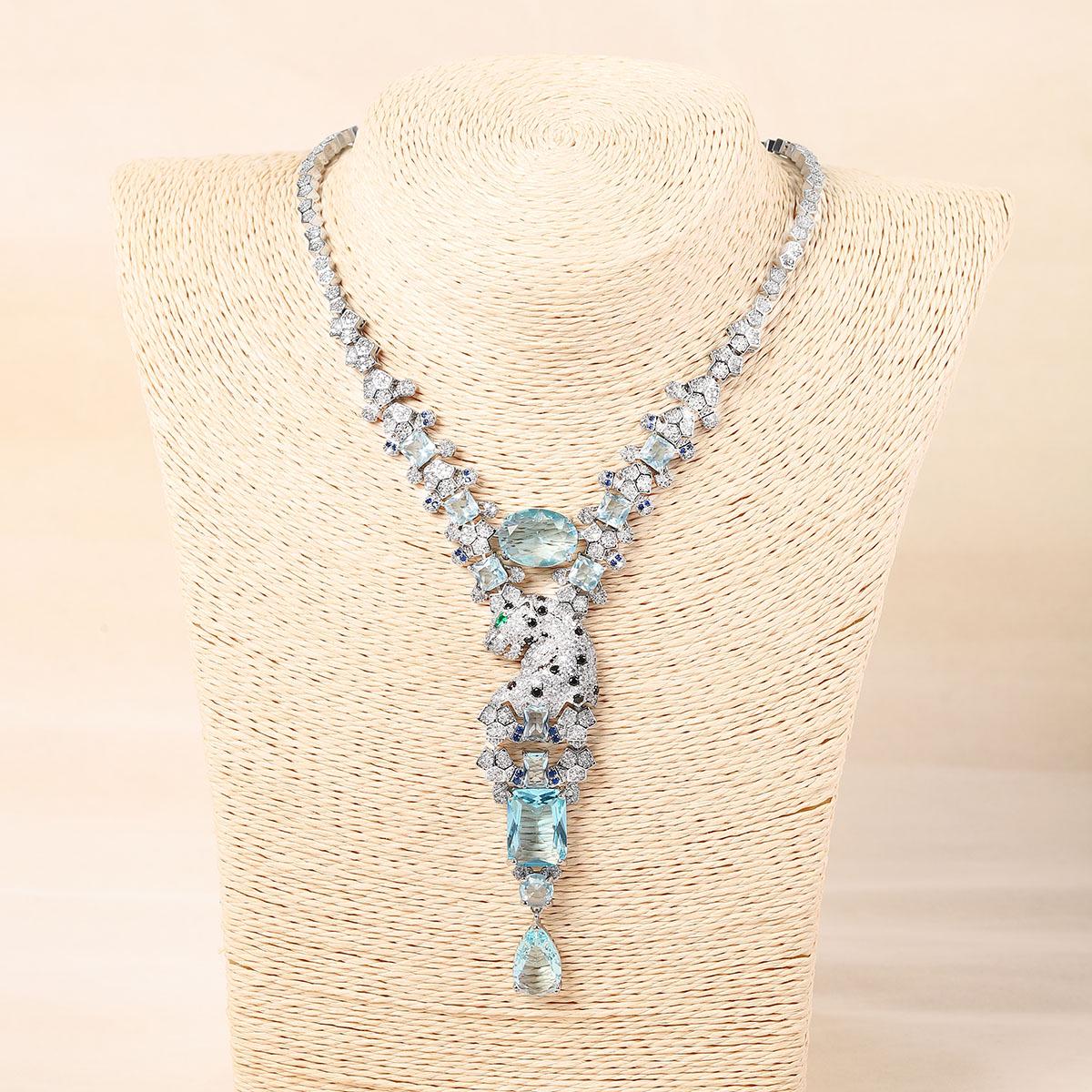 High-End European & American Retro Leopard Zircon Necklace: Trendy Daily Wear Jewelry
High-End European & American Retro Leopard Zircon Necklace: Trendy Daily Wear Jewelry