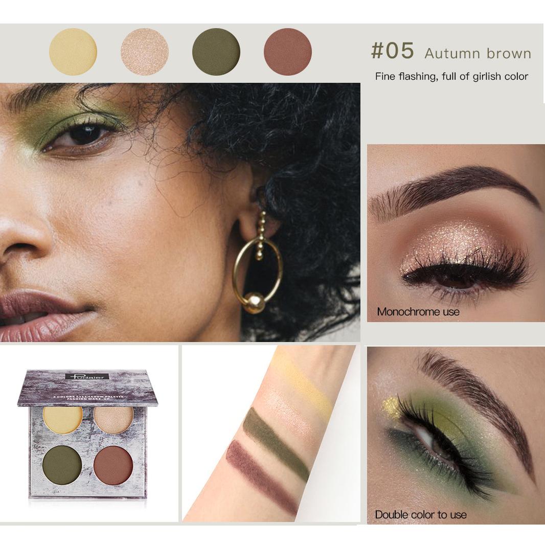 Pudaier Splash Ink Четыре цвета диска теней для век Матовые перламутровые водостойкие средства против пота Красивый макияж. 05#
Pudaier Splash Ink Четыре цвета диска теней для век Матовые перламутровые водостойкие средства против пота Красивый макияж. 05#