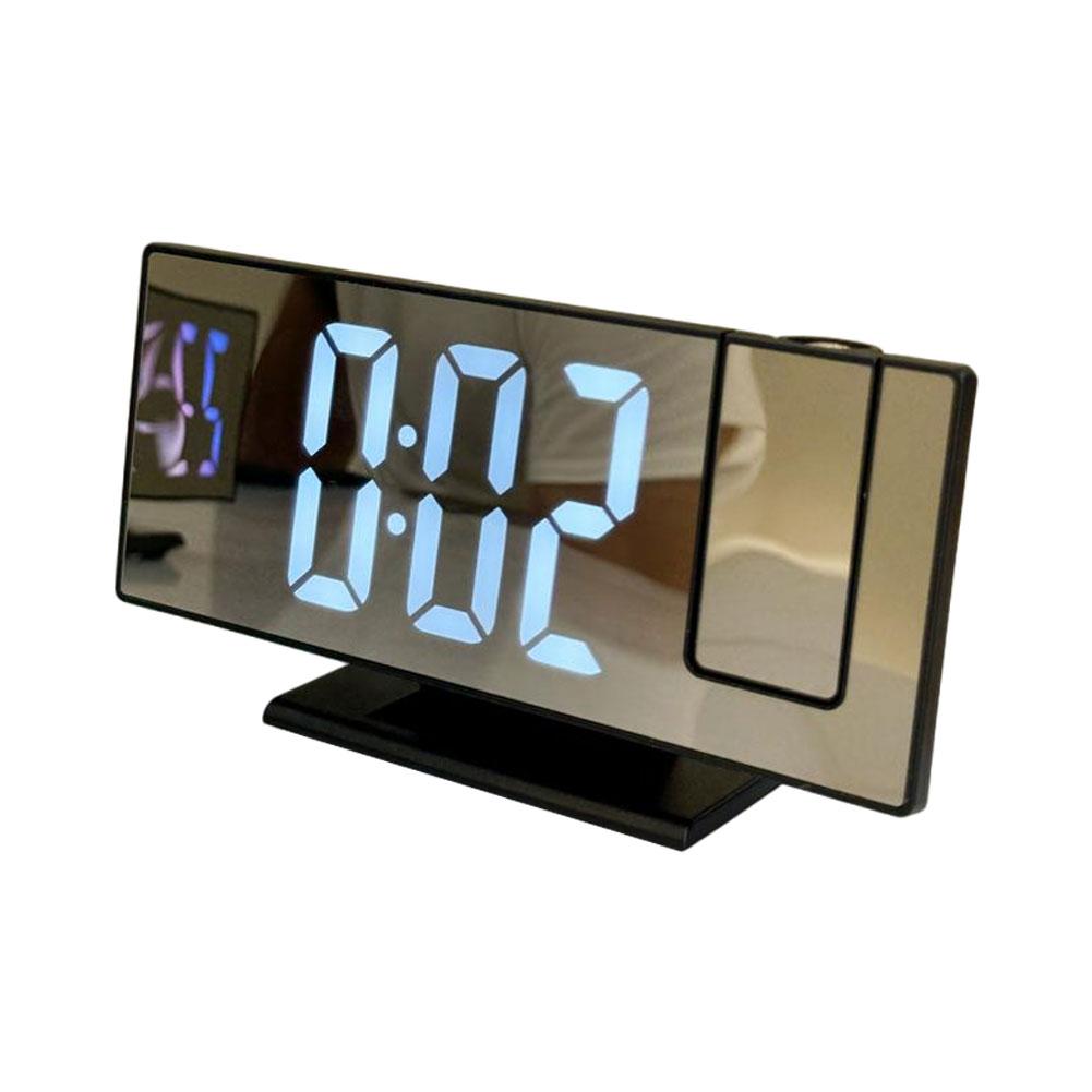 Digital Projection Alarm Clock with Rotatable Ceiling/Wall Projector Bedside Desktop Clock Large Display for Bedroom Office
Digital Projection Alarm Clock with Rotatable Ceiling/Wall Projector Bedside Desktop Clock Large Display for Bedroom Office