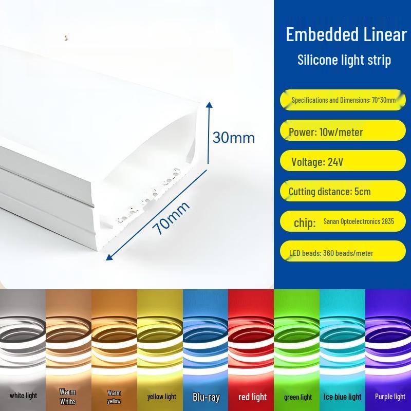 Low Voltage LED Silicone Strip Light
Low Voltage LED Silicone Strip Light
