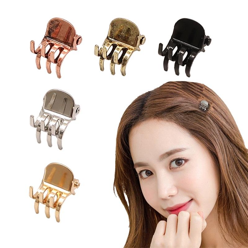 Fashion Women Hair Claw Small 1.5cm Metal Hair Clips Colorful Solid Color Cute Claw Clip Girls Hair Accessories Hair Clip New
Fashion Women Hair Claw Small 1.5cm Metal Hair Clips Colorful Solid Color Cute Claw Clip Girls Hair Accessories Hair Clip New