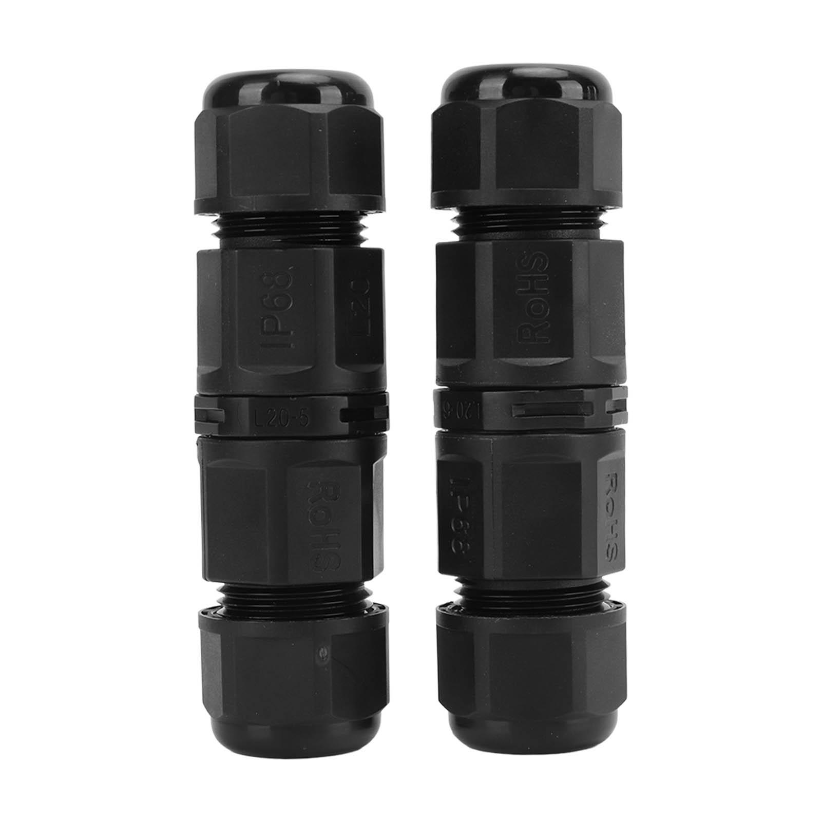 2Pcs Waterproof Aviation Connector 5 Pin 6 Pin 380V IP68 Waterproof Extension Cord Connector for
2Pcs Waterproof Aviation Connector 5 Pin 6 Pin 380V IP68 Waterproof Extension Cord Connector for