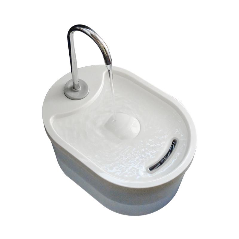 HD Automatic Pet Water Feeder: Cat & Dog Stainless Steel Dispenser Plastic Oval (Standard) белый
HD Automatic Pet Water Feeder: Cat & Dog Stainless Steel Dispenser Plastic Oval (Standard) белый