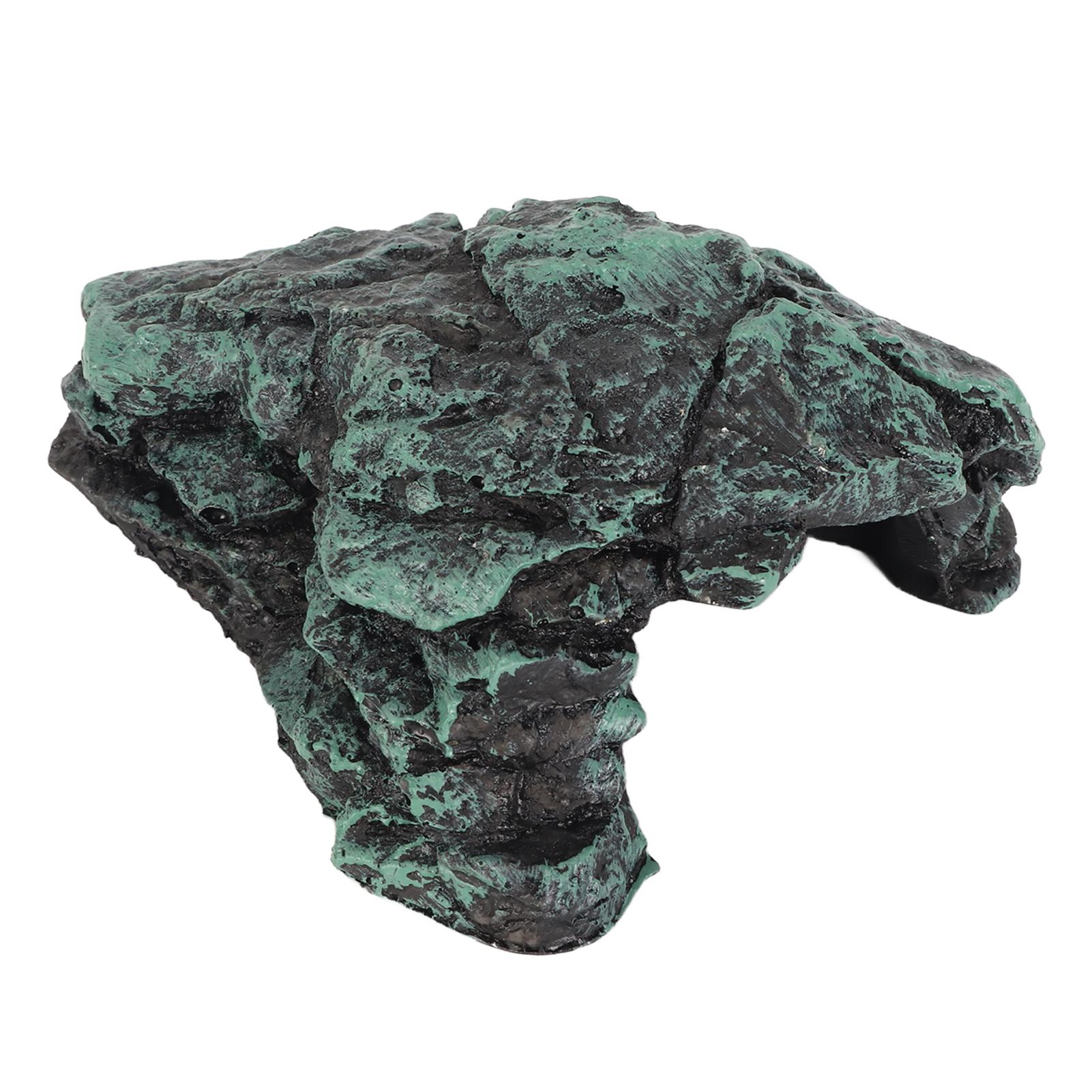 Reptile Rock Hide Cave Simulation Realistic Safe Comfortable Resin Rock Hideout for Terrarium Decoration
Reptile Rock Hide Cave Simulation Realistic Safe Comfortable Resin Rock Hideout for Terrarium Decoration