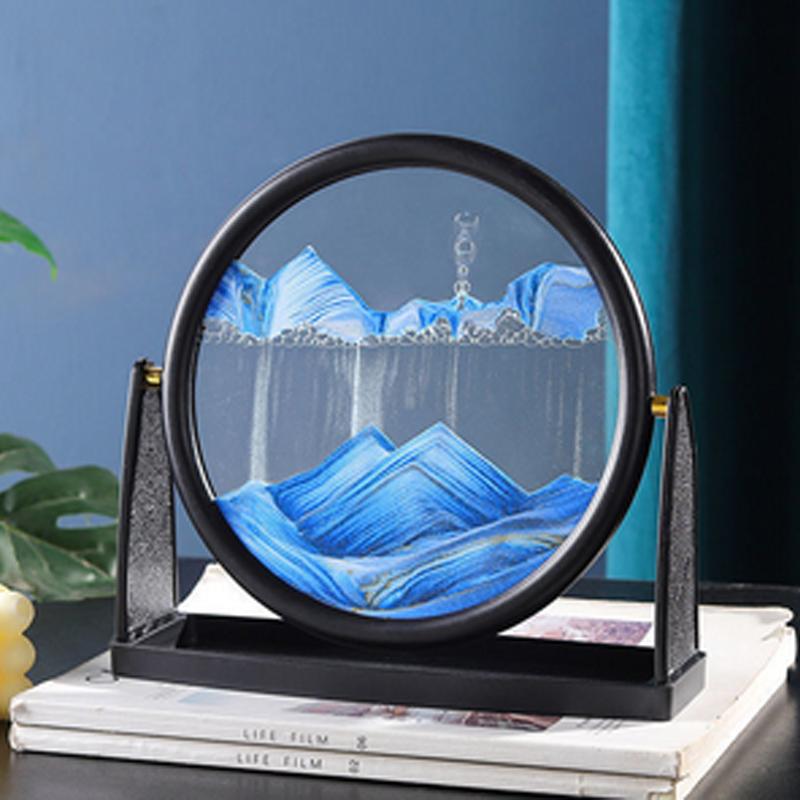 8-дюймовый 3D песчаный пейзаж, движущаяся картина из песка, круглая стеклянная движущаяся картина, струящаяся песчаная рамка, украшение для дома, аксессуары для подарка
8-дюймовый 3D песчаный пейзаж, движущаяся картина из песка, круглая стеклянная движущаяся картина, струящаяся песчаная рамка, украшение для дома, аксессуары для подарка